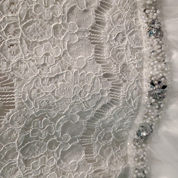 Chantilly Place White Formal Dress - Picture 2 of 9